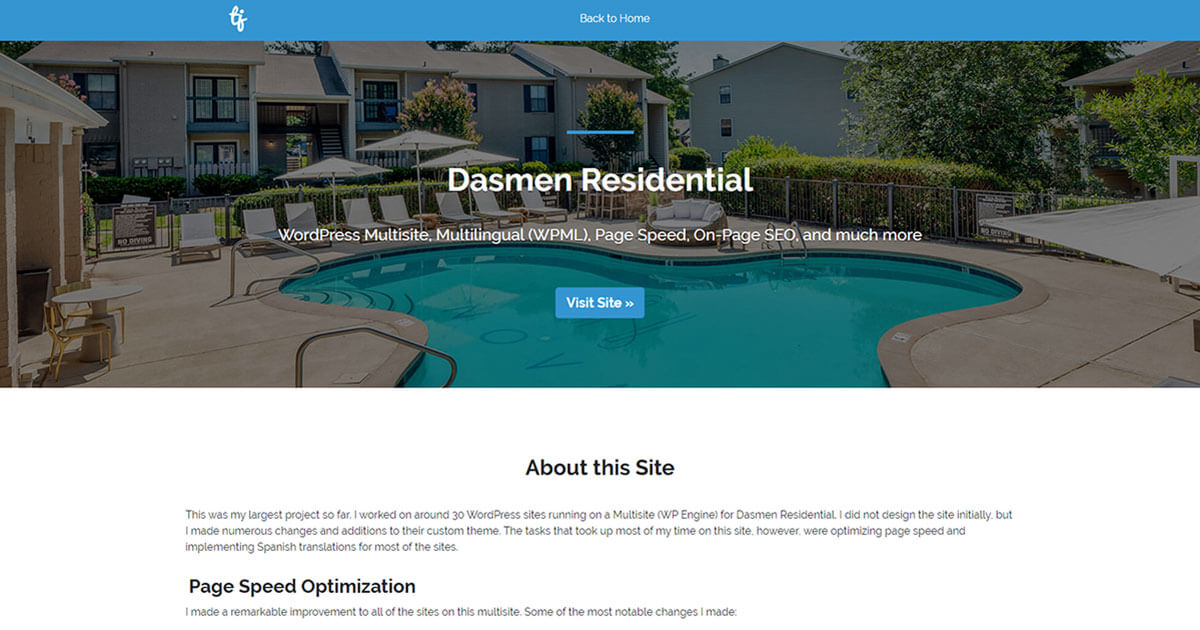 Dasmen Residential TJ Hume Development